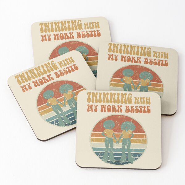 Item preview, Twinning With My Work Bestie. vintage. designed and sold by EunsooLee.