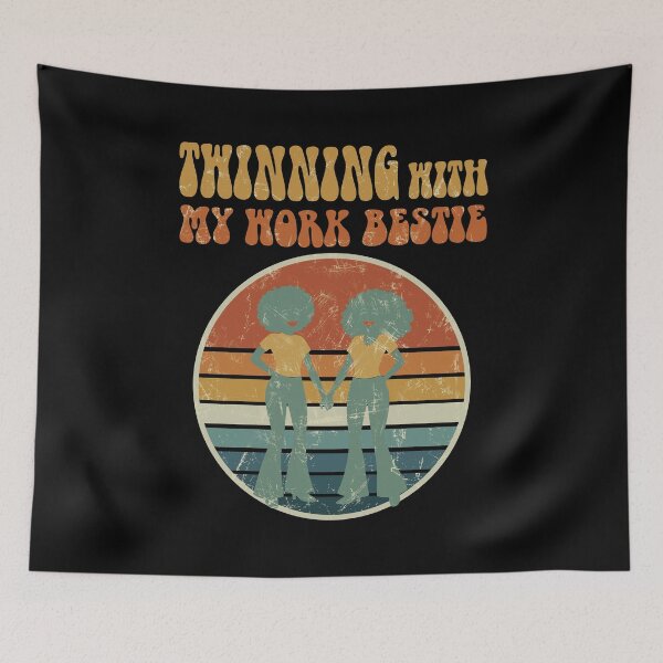 Item preview, Twinning With My Work Bestie. vintage. designed and sold by EunsooLee.