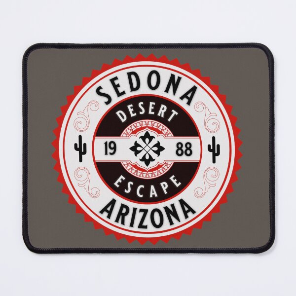 Item preview, Sedona Arizona Desert Escape Vintage Badge Design designed and sold by American Travels.