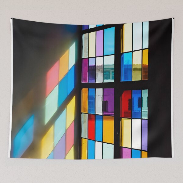 Item preview, Modern Colorful Stained Glass Texture (image size 7840x11680) designed and sold by Digital-Davinci.