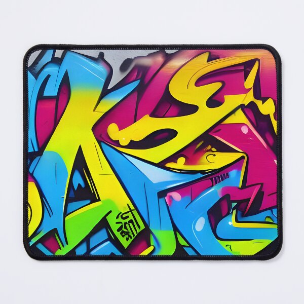 Item preview, Electric Urban Pulse: Abstract Multi-Color Graffiti Art designed and sold by City Graffix Design Co..