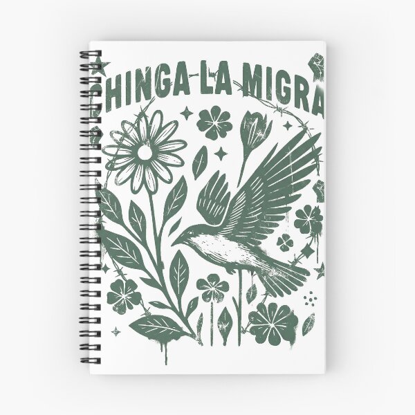 Item preview, Chinga La Migra Shirt - Immigrant Rights Protest Tee - Resist ICE Snake & Floral Social Justice Graphic - Latino Pride Apparel designed and sold by AdyKurniawan.