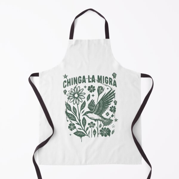 Item preview, Chinga La Migra Shirt - Immigrant Rights Protest Tee - Resist ICE Snake & Floral Social Justice Graphic - Latino Pride Apparel designed and sold by AdyKurniawan.