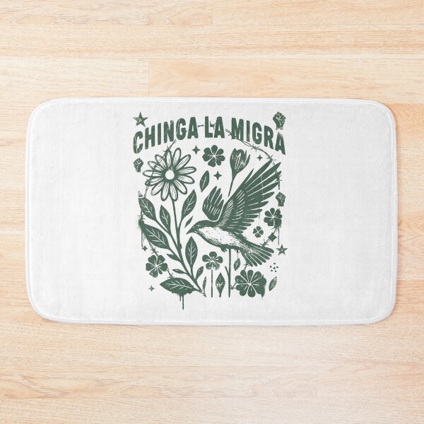 Item preview, Chinga La Migra Shirt - Immigrant Rights Protest Tee - Resist ICE Snake & Floral Social Justice Graphic - Latino Pride Apparel designed and sold by AdyKurniawan.