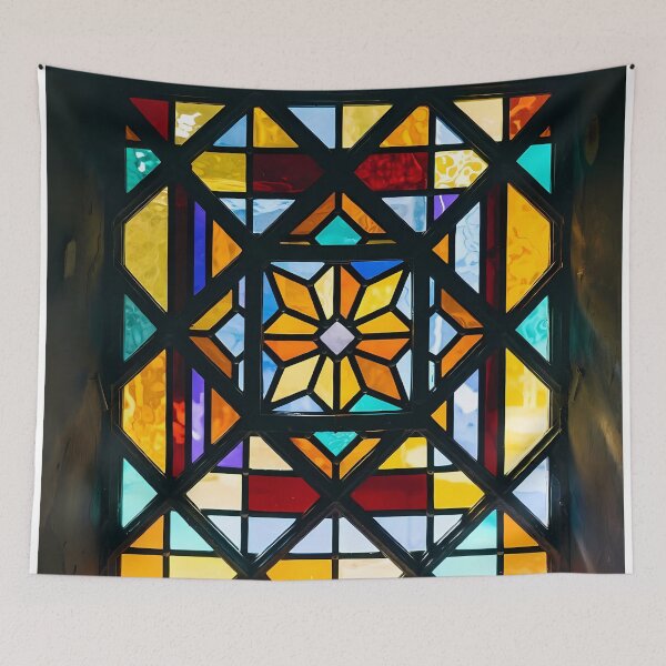 Item preview, Modern Colorful Stained Glass Texture (image size 7840x11680) designed and sold by Digital-Davinci.