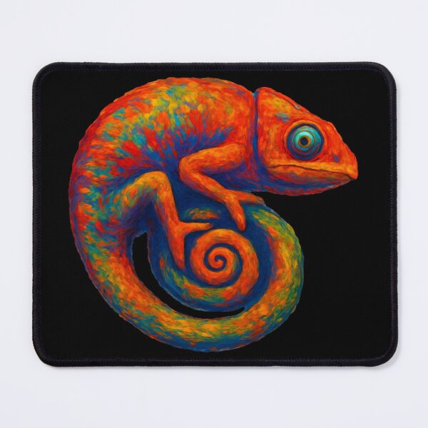 Item preview, Colorful chameleon - a statement of individuality - vibrant - impressive animal design designed and sold by Like it Different.