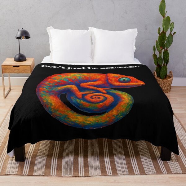 Item preview, Colorful chameleon - a statement of individuality - vibrant - impressive animal design designed and sold by Like it Different.