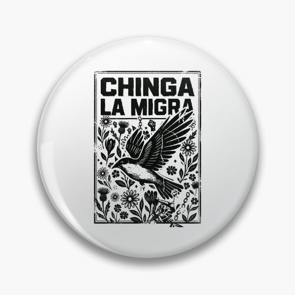 Item preview, Chinga La Migra Shirt - Immigrant Rights Protest Tee - Resist ICE Snake & Floral Social Justice Graphic - Latino Pride Apparel designed and sold by AdyKurniawan.