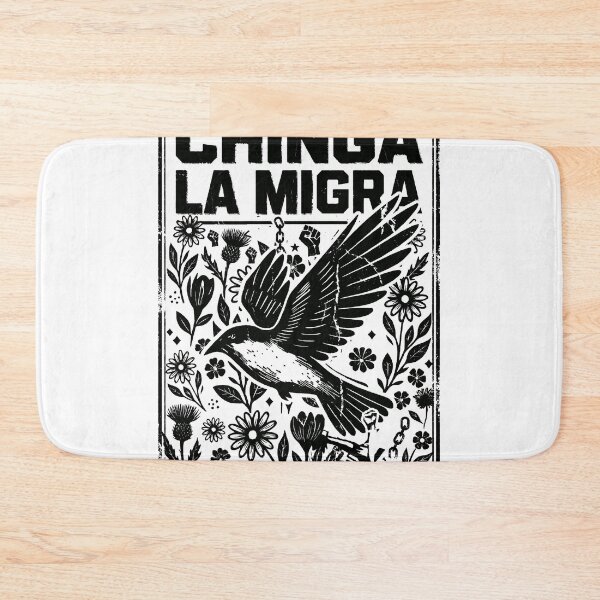 Item preview, Chinga La Migra Shirt - Immigrant Rights Protest Tee - Resist ICE Snake & Floral Social Justice Graphic - Latino Pride Apparel designed and sold by AdyKurniawan.