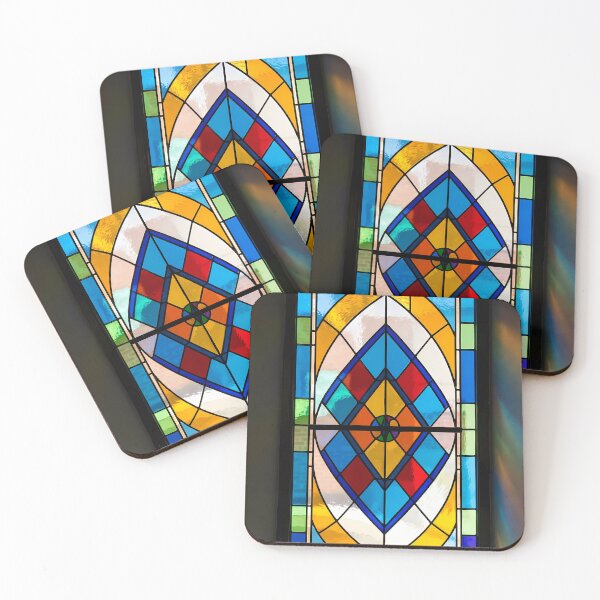 Item preview, Modern Colorful Stained Glass Texture (image size 7840x11680) designed and sold by Digital-Davinci.