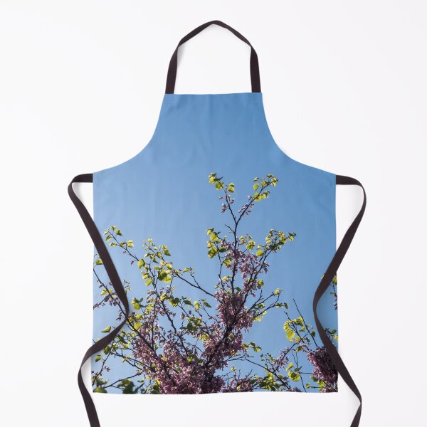 Item preview, Blossoming Judas Tree Branches Against Clear Sky designed and sold by Georgia Mizuleva.