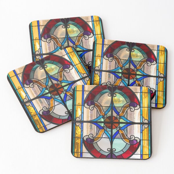 Item preview, Modern Colorful Stained Glass Texture (image size 7840x11680) designed and sold by Digital-Davinci.