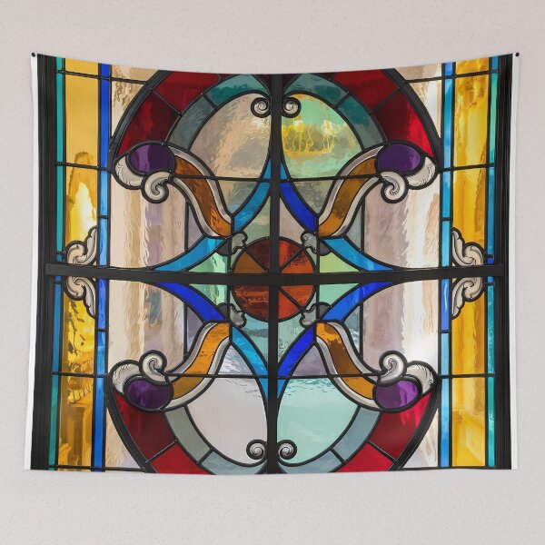 Item preview, Modern Colorful Stained Glass Texture (image size 7840x11680) designed and sold by Digital-Davinci.
