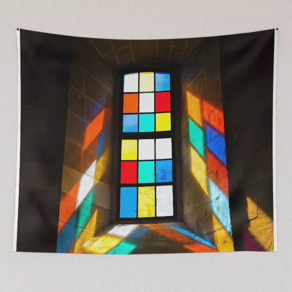 Item preview, Modern Colorful Stained Glass Texture (image size 7840x11680) designed and sold by Digital-Davinci.