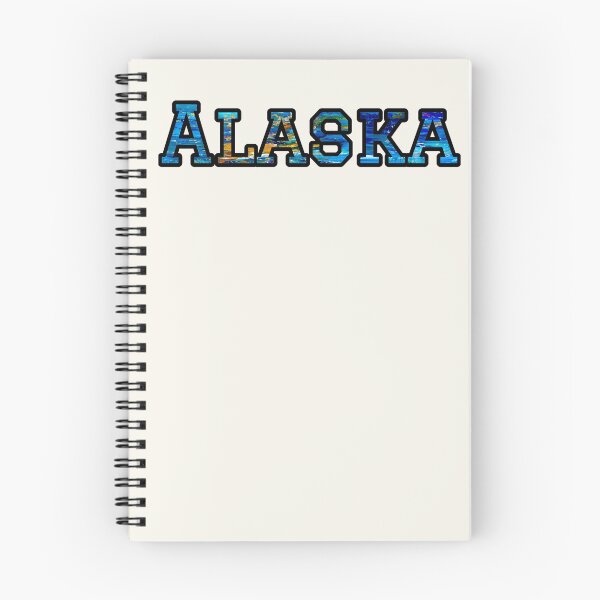 Item preview, Alaska Color Typography | Blue & Yellow Abstract Style designed and sold by Long Family Gifts.