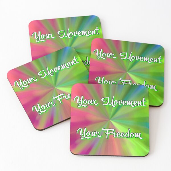 Item preview, Colorful Motivation Your Movement Your Freedom designed and sold by Holub Art Studio & design.