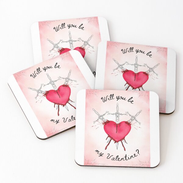 Item preview, Bloody Valentine - 3 of Swords designed and sold by AstroHeaux-.
