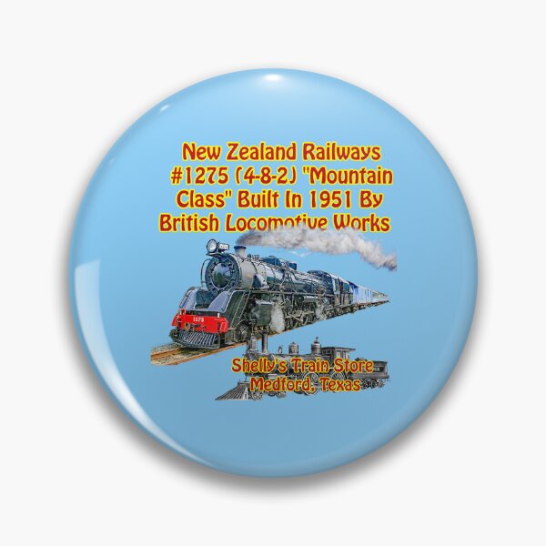 Item preview, Train Logo, New Zealand Railways, Shelly's Train Store, Vintage, Classic, Collectible Train Logos, Rail & Railroad Logos, train stickers, magnets, t-shirts, posters and more designed and sold by MoreEZUSA-Here.