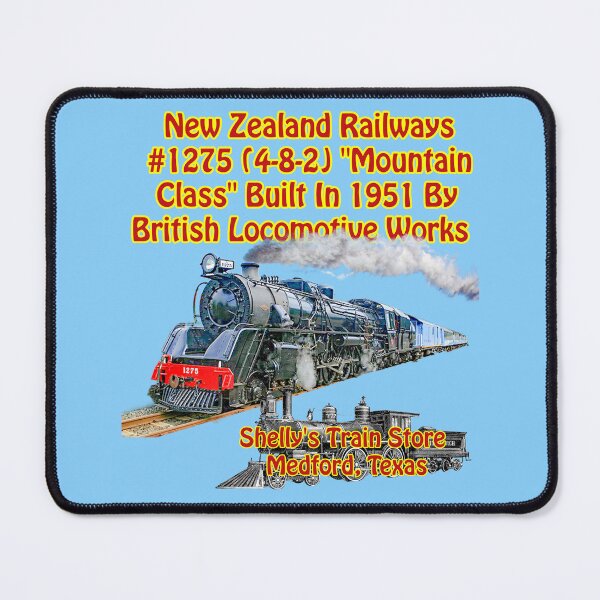 Item preview, Train Logo, New Zealand Railways, Shelly's Train Store, Vintage, Classic, Collectible Train Logos, Rail & Railroad Logos, train stickers, magnets, t-shirts, posters and more designed and sold by MoreEZUSA-Here.