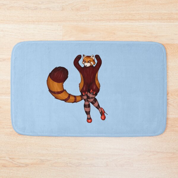 Item preview, Red Panda with human legs designed and sold by WoodNymphCrafts.