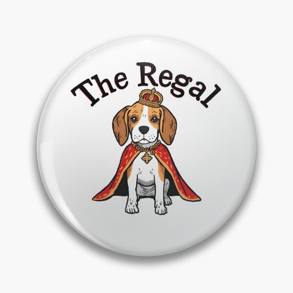 Item preview, The Regal Beagle Elegant Dog Portrait designed and sold by Creations44.