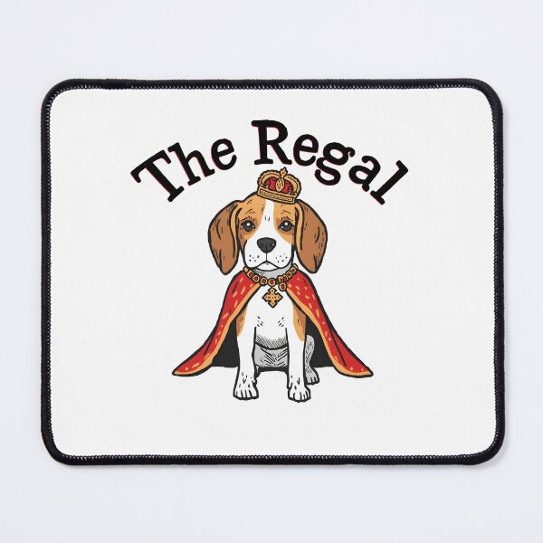 Item preview, The Regal Beagle Elegant Dog Portrait designed and sold by Creations44.