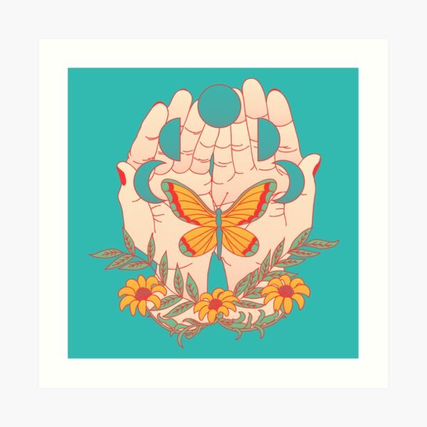 In Her Hands Art Print