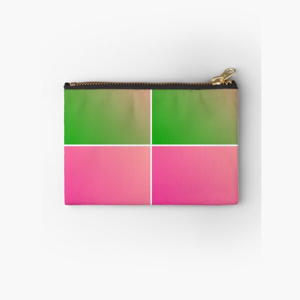 Aperçu de l'œuvre Quatre pièces vert et rose créée et vendue par One-corn-chip.