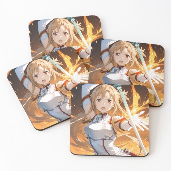 Item preview, Flame Strike Asuna Sword Art Online Waifu Anime Girl Battle Power designed and sold by riadjamai.