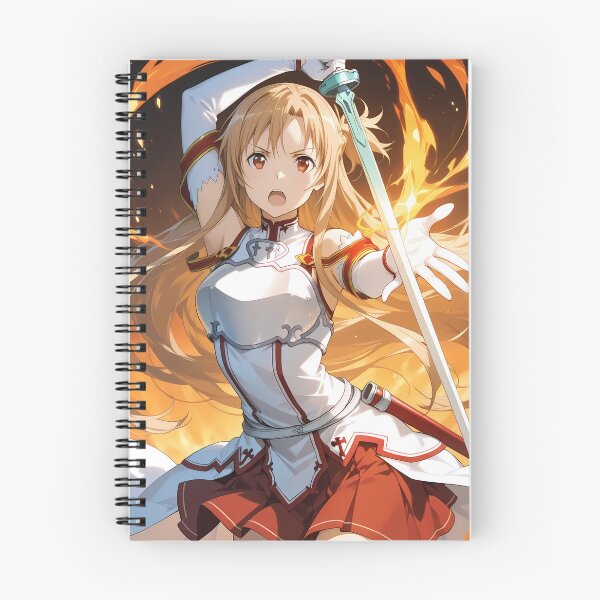 Item preview, Flame Strike Asuna Sword Art Online Waifu Anime Girl Battle Power designed and sold by riadjamai.