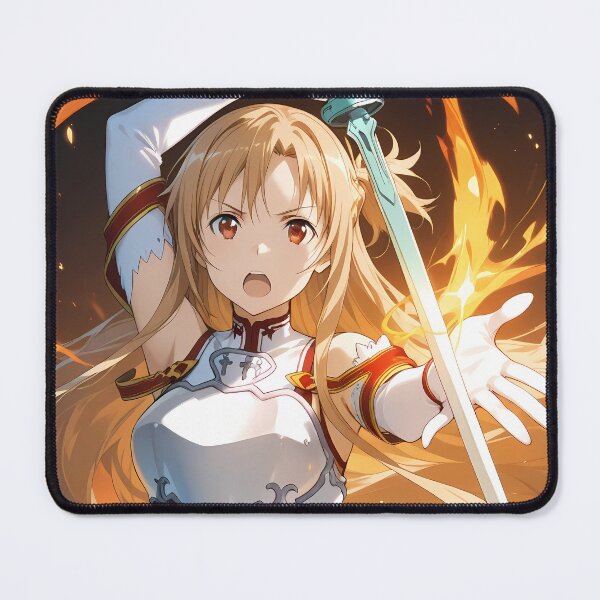 Item preview, Flame Strike Asuna Sword Art Online Waifu Anime Girl Battle Power designed and sold by riadjamai.