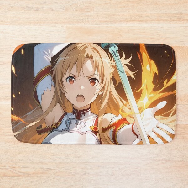 Item preview, Flame Strike Asuna Sword Art Online Waifu Anime Girl Battle Power designed and sold by riadjamai.