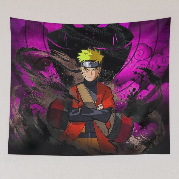 Item preview, Naruto Dark Chakra Anime Art designed and sold by PosterFuel.