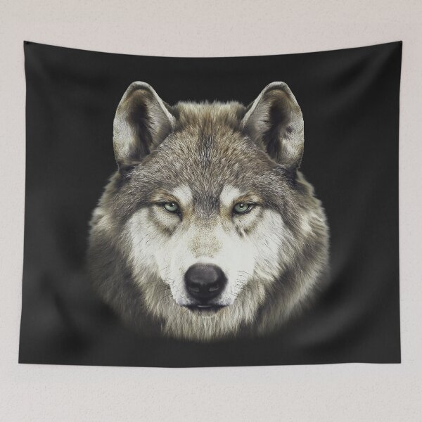 Item preview, Hyper-Realistic Wolf Portrait – Majestic Wildlife Art designed and sold by Massimo Righi.