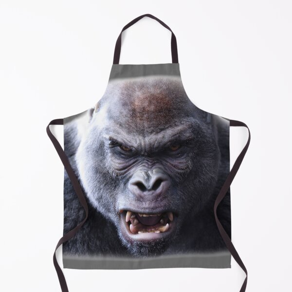 Item preview, Hyper-Realistic Gorilla Portrait – Powerful Cinematic Wildlife Art designed and sold by Massimo Righi.