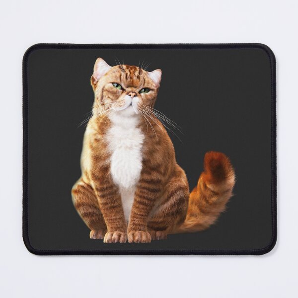 Item preview, Hyper-Realistic Ginger Cat Portrait – Elegant Feline Art designed and sold by Massimo Righi.