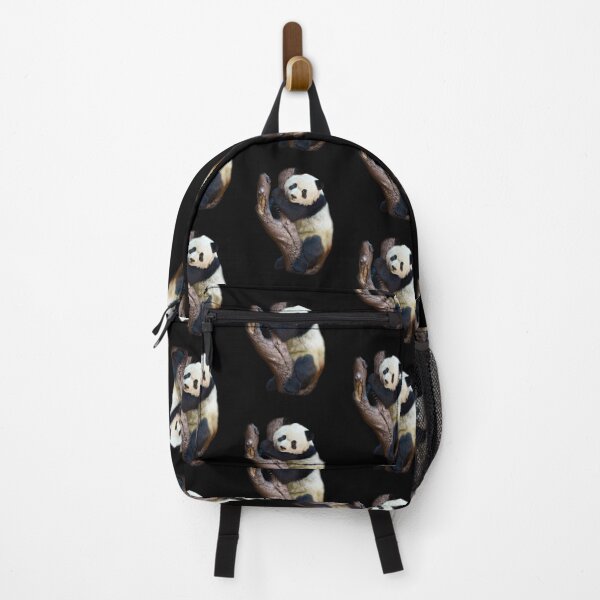 Item preview, Hyper-Realistic Panda Climbing Tree – Gentle Wildlife Art designed and sold by Massimo Righi.