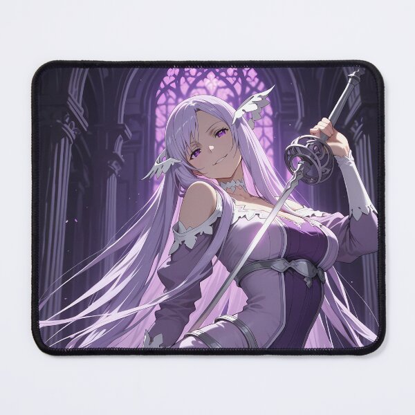 Item preview, Quinella Sword Art Online Anime Fantasy Magic Cathedral Night Purple Anime Girl designed and sold by riadjamai.