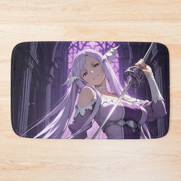Item preview, Quinella Sword Art Online Anime Fantasy Magic Cathedral Night Purple Anime Girl designed and sold by riadjamai.