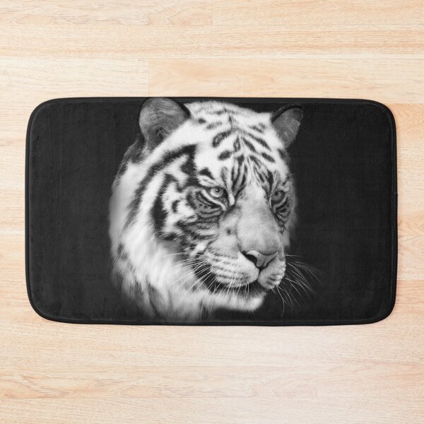 Item preview, Black & White  Tiger Portrait – Cinematic Wildlife Art designed and sold by Massimo Righi.