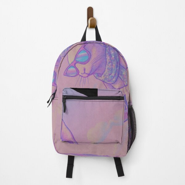 Item preview, Chic Rabbit Keytar Jam – Pastel Vaporwave Vibes designed and sold by LuxuryApparels.