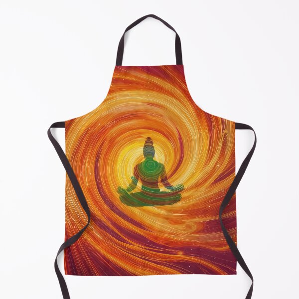 Item preview, Calm spirit in the swirl of cosmic chaos designed and sold by ShaDeS-AI-Art.
