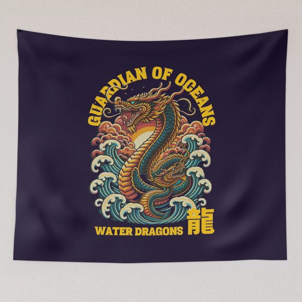 Item preview, Guardian of Oceans, Water Dragons designed and sold by scooterbaby.