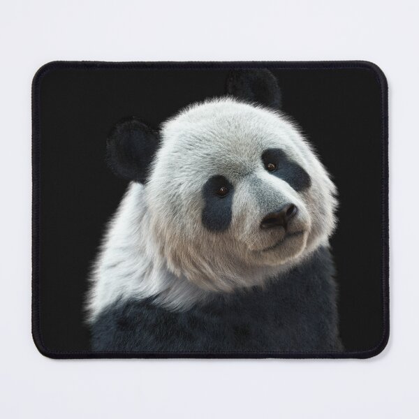 Item preview, Realistic 3D Panda Render – Soft Fur Giant Panda Wildlife Art designed and sold by Massimo Righi.