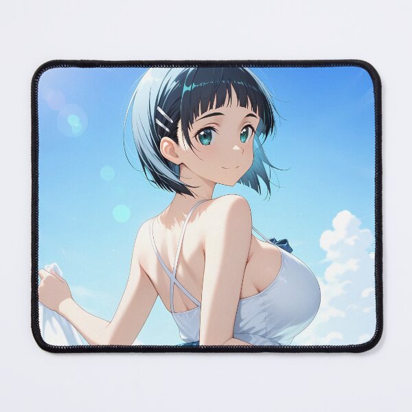 Item preview, Kirigaya Suguha Sword Art Online Anime Girl Waifu Summer Beach Daylight Fantasy designed and sold by riadjamai.