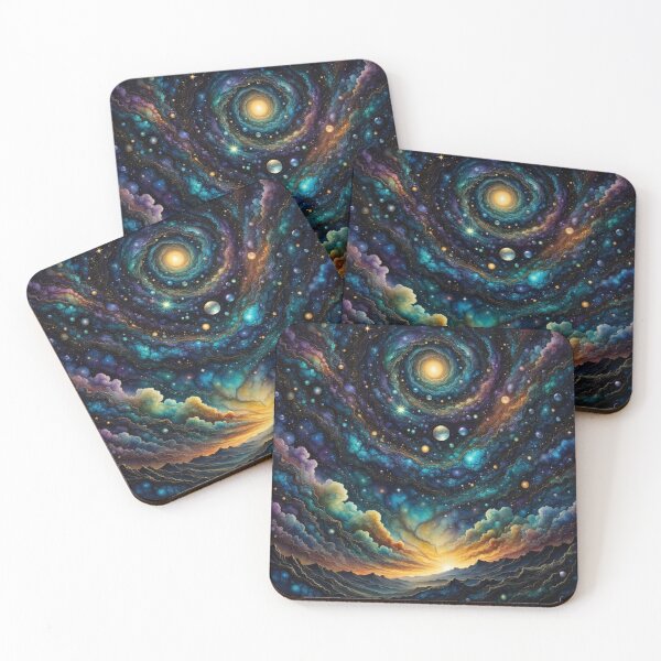 Item preview, Bubbling Cosmos designed and sold by Whimsical Art by Angela.