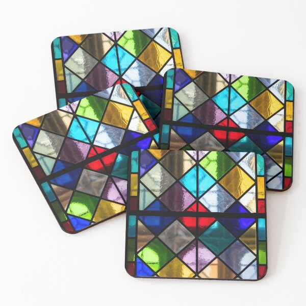 Item preview, Modern Colorful Stained Glass Texture (image size 7840x11680) designed and sold by Digital-Davinci.