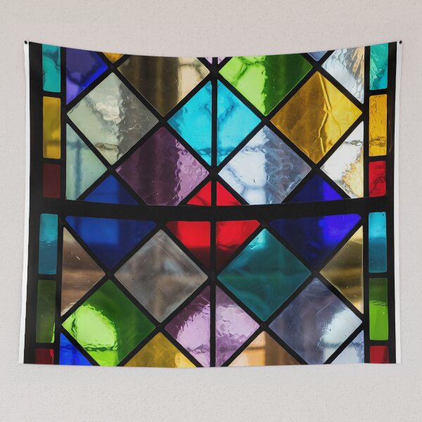 Item preview, Modern Colorful Stained Glass Texture (image size 7840x11680) designed and sold by Digital-Davinci.