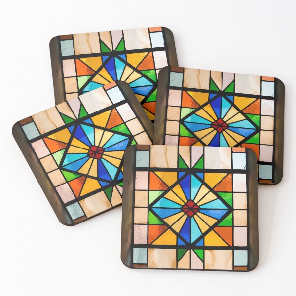 Item preview, Modern Colorful Stained Glass Texture (image size 7840x11680) designed and sold by Digital-Davinci.