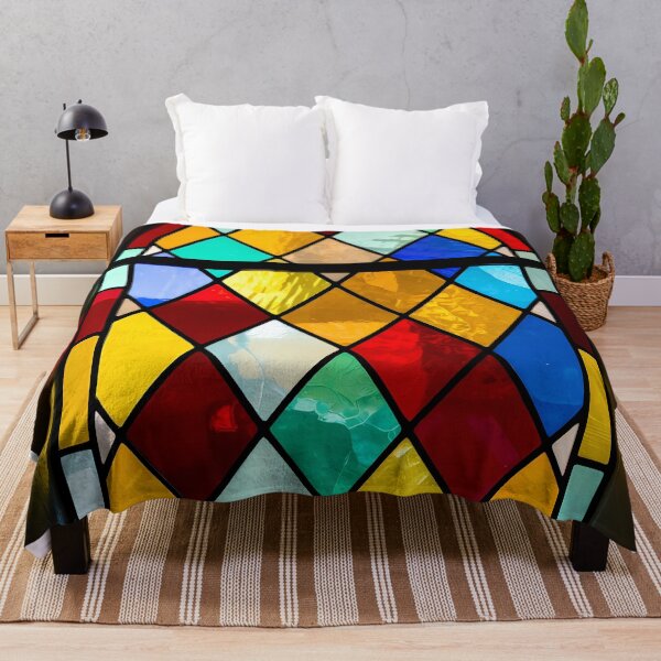 Item preview, Modern Colorful Stained Glass Texture (image size 7840x11680) designed and sold by Digital-Davinci.